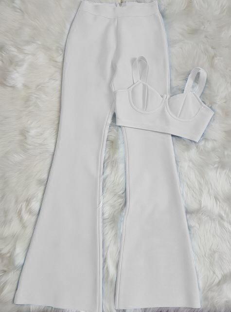 Dove White Bandage Two Piece Set