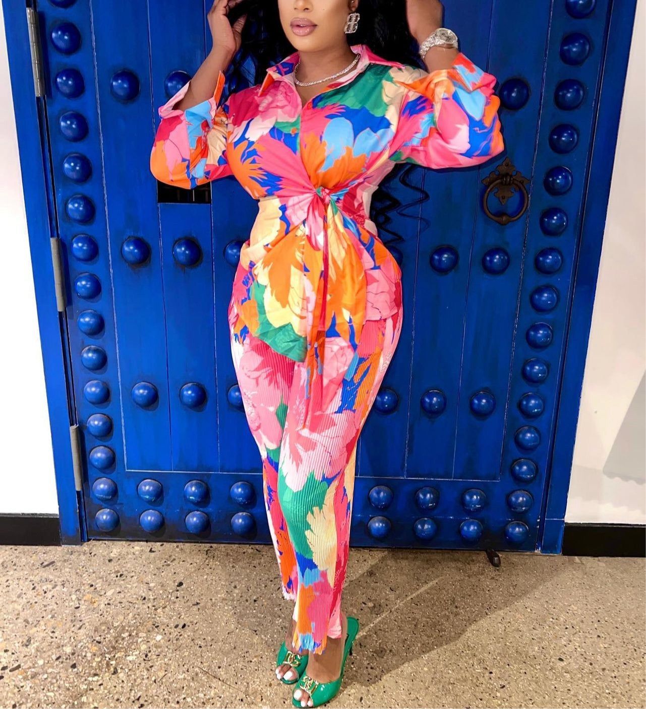 Pinky Pants Set